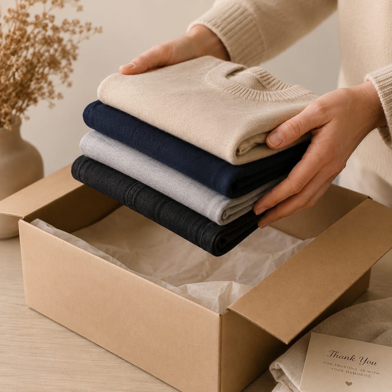 Send us your cherished clothing